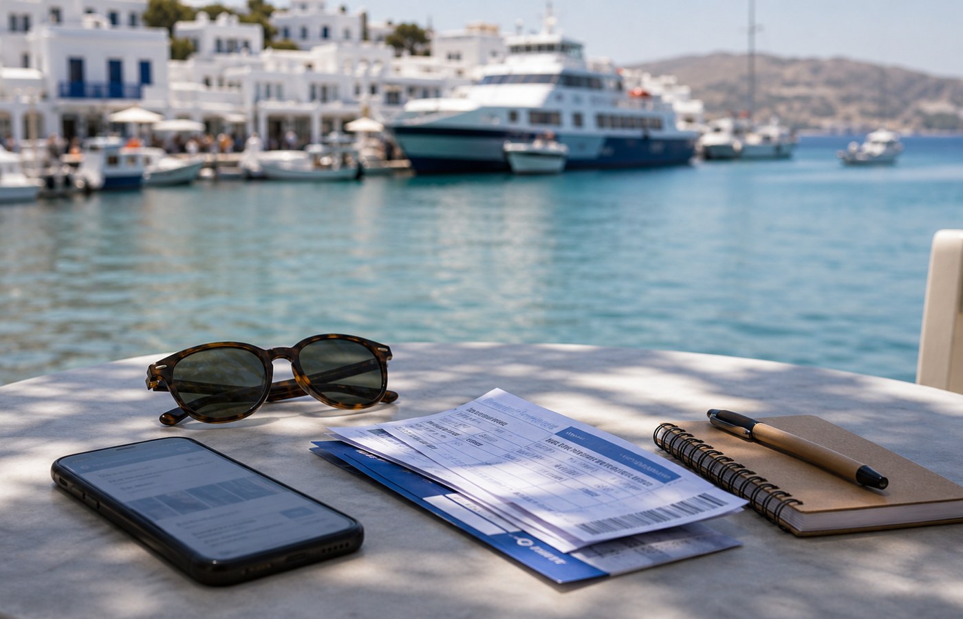 Greek ferries: ports, ship choices and connections