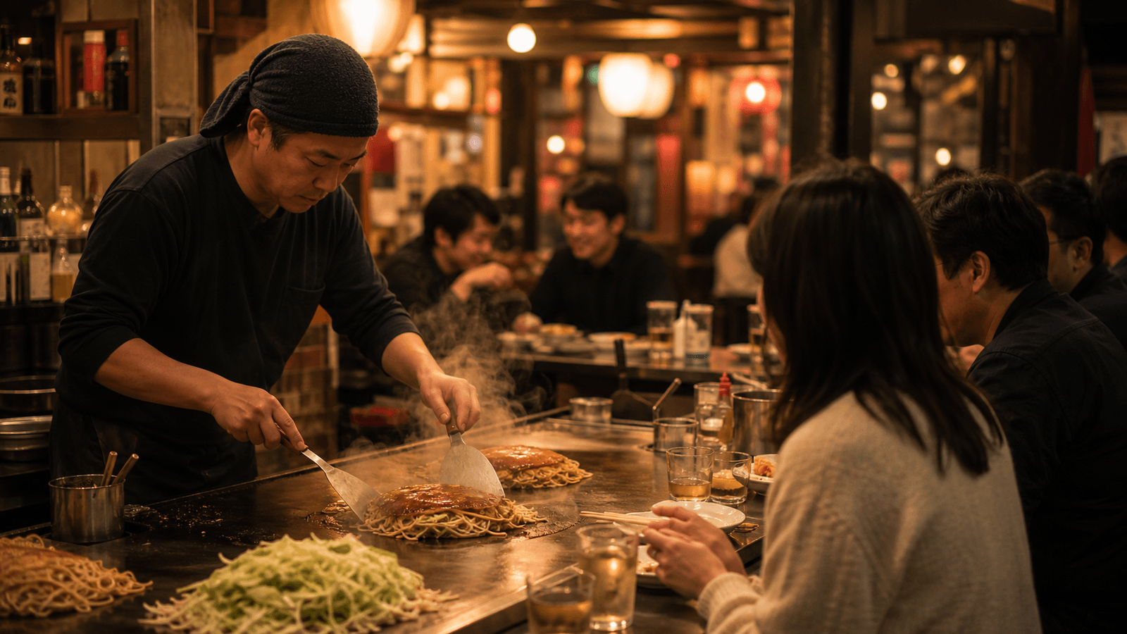 Okonomiyaki Evening