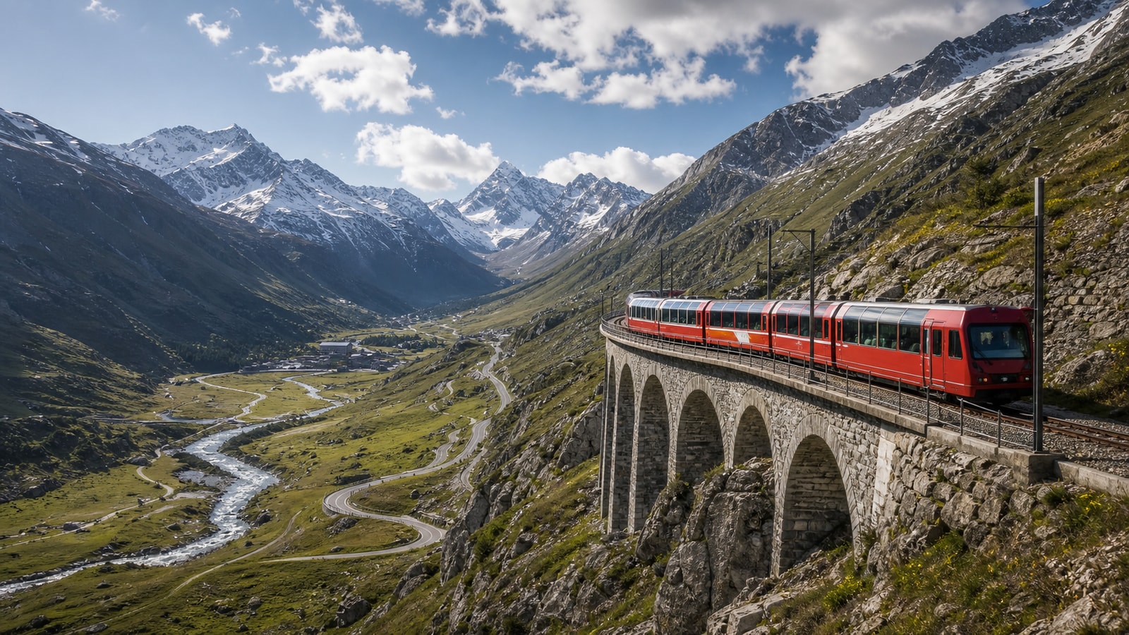 Glacier Express and Andermatt Guide