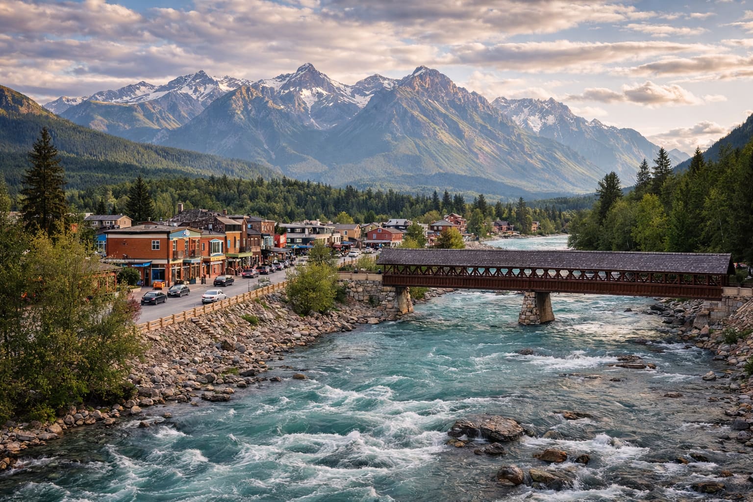 Golden, BC: Yoho base and an overnight before Rogers Pass