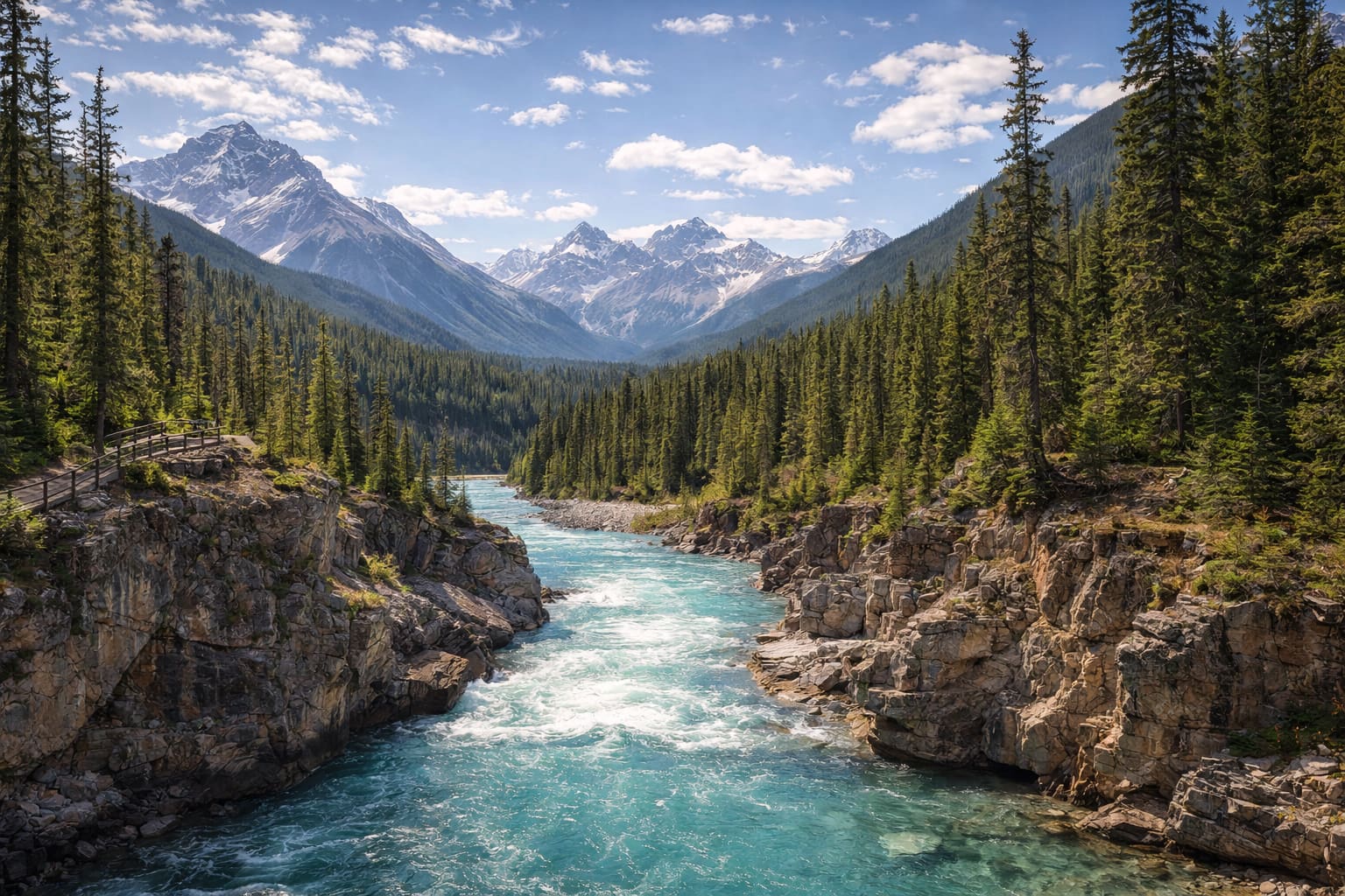 Kootenay National Park: Marble Canyon, Paint Pots and Radium