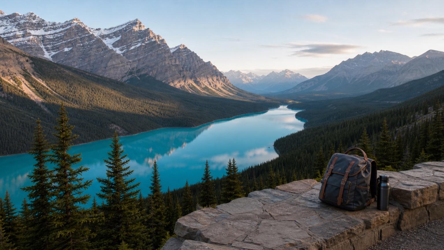 Peyto Lake Lookout